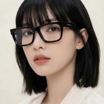 Eyeglass Frame SF2941N 001 Thick Black Horn-rimmed Square Fashion