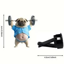 new Car Air Freshener Vent Clip Car Perfume Ornament Weightlifting Dog Shape Vehicle Fragrance Auto Perfume Scents For Women Men