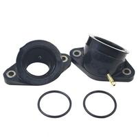Carburetor Intake Manifold Pipe Interface Adapter For Yamaha XV400 XV 400 Virago 91-94 XV535 XV 535 88-01 XV500 XV 500 1992-1998
