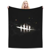 Deads by Daylights Soft Warm Blanket  Girls Boys Plush Throw Blanket Funny Home Decor Flannel Bedspread Sofa Bed Cover 75x90cm