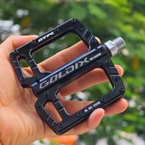 GOLDIX 3 Bearing Pedal MTB Road Bike Sealed Bearing Pedals High Strength Non-Slip Pedals Bicycle Accessories GOLDIX-5058 Black