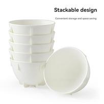 Coffee Cupping Bowls 200 Ml Coffee Cup Stackable for Coffee Enthusiasts Coffee Shop Office Reduce Heat Loss NONE
