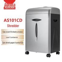 AURORA AS101CD 10-Sheet Cross-Cut Paper Shredder CN plug (adapter included)