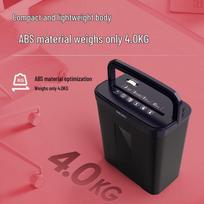Deli 6-Sheet Level 4 Micro-Cut Paper Shredder CN plug (adapter included)