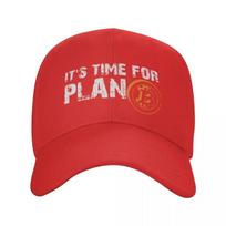 Its Time For Plan Bitcoin Baseball Cap Adjustable Adult Blockchain BTC Crypto Currency Dad Hat Outdoor Snapback Caps Baseball Cap