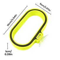 Aquarium Feeding Ring Fish Tank Station Floating Food Tray Feeder Square Circle Accessories Fish Foods Feeder Suction Cup