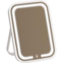 Rechargeable LED Lighted Mirror High Definition Portable Vanity Mirror Hanging Makeup Mirror  Home balta