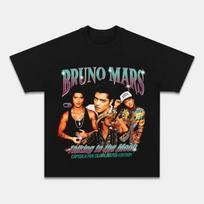 Bruno Mars  Talking To the Moon  Bootleg Fan Club Vintage Oversized Fashion Comfortable And Men T-Shirt S įvairiaspalvis