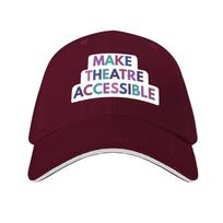 Make Theatre Accessible Baseball Cap black beach hat Streetwear Bobble Hat Baseball Unisex Women's