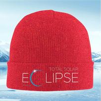 New Eclipse sun shining blue arc Unisex Women Unisex Knitted Hat Beanie Pullover Cap Winter Thermal Warm Christmas Outdoor Cycling