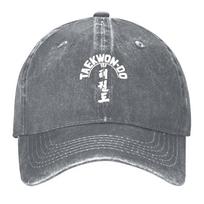 New ITF TaekwonDo  Korean Martial Art Baseball Cap golf hat genuine New In Hat Snapback Cap Rave Unisex Womens