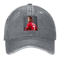New Eric Cantona Poster Baseball Cap Vintage Golf Mountaineering Unique hats For Women  Unisexs