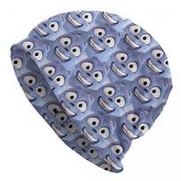 Grizzy Caps Animation Hip Hop Unisex Women Street Skullies Beanies Hats Summer Warm Head Wrap Bonnet Hats One Size