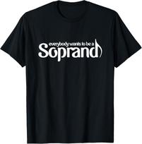 Soprano Choir Chorus Choral Music Musical Clef Gift T-Shirt S įvairiaspalvis
