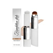 Natural 2-in-1 Color-Changing Foundation Stick Lightweight Breathable Base Makeup Hydrating Concealer Long-Lasting Foundation