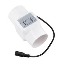 12V Extractor Fan Solar Panels Power Adapters 50/60mm Black White Duct Fan Inline Exhaust Fan 6W Duct Blower Indoor Air Exhaust