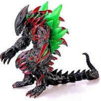 Godzilla Figure King Of The Monsters, 34.3 cm from head to tail, 20.3 cm high, movable joints Action Movie Series Soft Vinyl, carrying case YC