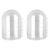 10pcs 3.94in Clear Fillable Ball Transparent Holiday Decor Sphere  Indoor Ornament