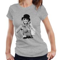 Stevie Nicks Tshirt Young Top Hat Semi Fitted Ladies L