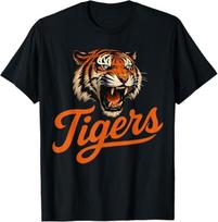 Retro Tigers Throwback Style Classic Gift For Men Women T-Shirt Mens Womens Tees Top S