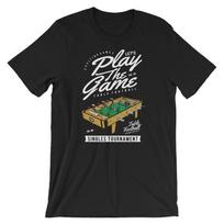 Table Football T-Shirt Mens Womens Tees Top.  Foosball 100% Cotton Premium Tee NEW XL