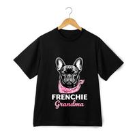 French Bulldog ''Frenchie Grandma'' Graphic Tee XL