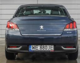 Peugeot 508 Sedanas Chromuota Chromuota Juosta Ant Bagažinės