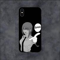 C-Chainsaw Man Makima Phone Case For Samsung S25,S24,S22,S23,S30,Ultra,S20,S30,Plus,S21 Fe,10,9,5G Silicone Cover Samsung S23ULTRA5G