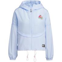 Adidas Neo Lotso Windbreaker Solid Cartoon Front Sports Jacket Women Jacket Pink Blue IP4016 S