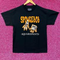 Nickelodeon Spongebob Squarepants Spongebob Patrick Skeleton halloween T-Shirt M