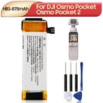 Rechargeable Lithium Battery For DJI Osmo Pocket Osmo Pocket II Osmo Pocket 2 HB3 Action Camera Battery 875mAh