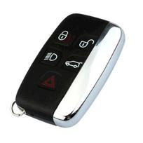 Automobilio rakto korpusas, dėklas, dangtelis Land Rover LR4, Range Rover Sport Evoque, Jaguar XJ XJL XF 5 mygtukams