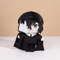 20cm Bungou Stray Dogs Plush Doll Dazai Osamu Nakahara Chuya Edogawa Rampo Gogol Dostoevsk Anime Cosplay Toy Pillow Kids Present 20cm