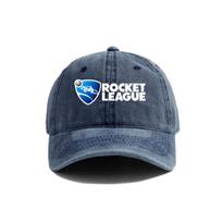 Rocket League Vasarinė Kepuraitė su Snapeliu Susidėvėjusios Tėčio Kepurės Unisex Lauko Reguliuojamos Kepurės Moterims Unisex