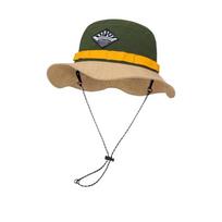 Sunscreen Western Cowboy Hat Sun Protection Sun Protection Bucket Cap Hiking Fisherman Hat  Hiking žalia