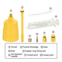 60ML Bicycle Brake Fluid Mineral Oil Bleed Kit Tools For SHIMANO Series MTB Road Bike Brake Repair Tool Bike Oil Injector 1 Set