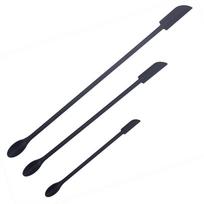 1Set/3pcs Baking Tools, New Mini Silicone Small Tip Scraper Cosmetic Bottle Scraper Set Jam Scraping Spoon