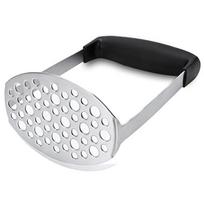 1PC Potato Mud Crusher, Sweet Potato Fruit and Sweet Potato Mud Crusher, Non-slip Handle, Stainless Steel