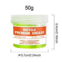 Bicycle Premium Grease High Lubrication Rust-Sealed bicycle drum maintenance  mountain bike and road bike bearing care 50g