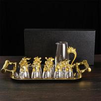Yi Ceng Baijiu Decanter and Cup Set