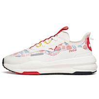 Coca-Cola X Anta C37 Series Lifestyle Collection Casual Slip-Resistant Shock Absorbing Low-Top Sneakers Men Sneakers White Red 912128081-5 40