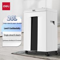 Deli 9912 High-Security Commercial Paper Shredder CN plug (adapter included)