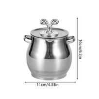Bacon Grease Container Kitchen Oil Storage tank with Strainer and Spatula for Store Meat Frying Oil and Cooking accessory