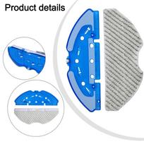 Spare Parts Mop Frame and Microfiber Rags Compatible with For RR8587WH For XPLORER Series 75 S+ Robotic Cleaners China Mainland