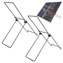 Solar Panel Stand 2 Pcs Solar Panel Support Lightweight Bracket Garden Solar Panel Stand Foldable Solar Panel Support For Outdoo China Mainland