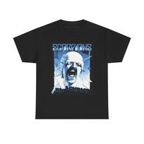 Scorpions Blackout Graphic T Shirt Vintage Merch Unisex Heavy Cotton Tee Unisex T-Shirt S įvairiaspalvis