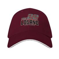NASCAR  Joey Logano  Carbon Fiber Baseball Cap Wild Ball Hat Hat Beach Ball Cap Vintage Womens Beach Unisexs