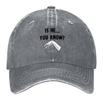 New Is He Baseball Cap Military Cap Unisex tactical cap foam party Hat Trucker Hat Unisex Womens