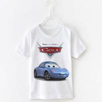 Grafinis T-shirt Žaibas Makvynas Ratai 95 Hip Hop Vintažinis T-shirt Harajuku Gatvės stilius Medvilninis Vasaros Viršus T-shirt Vyrams Moterims Marškinėliai S įvairiaspalvis