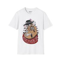 Plague Doctor Love Unisex Softstyle T-Shirt (S-3XL) S įvairiaspalvis